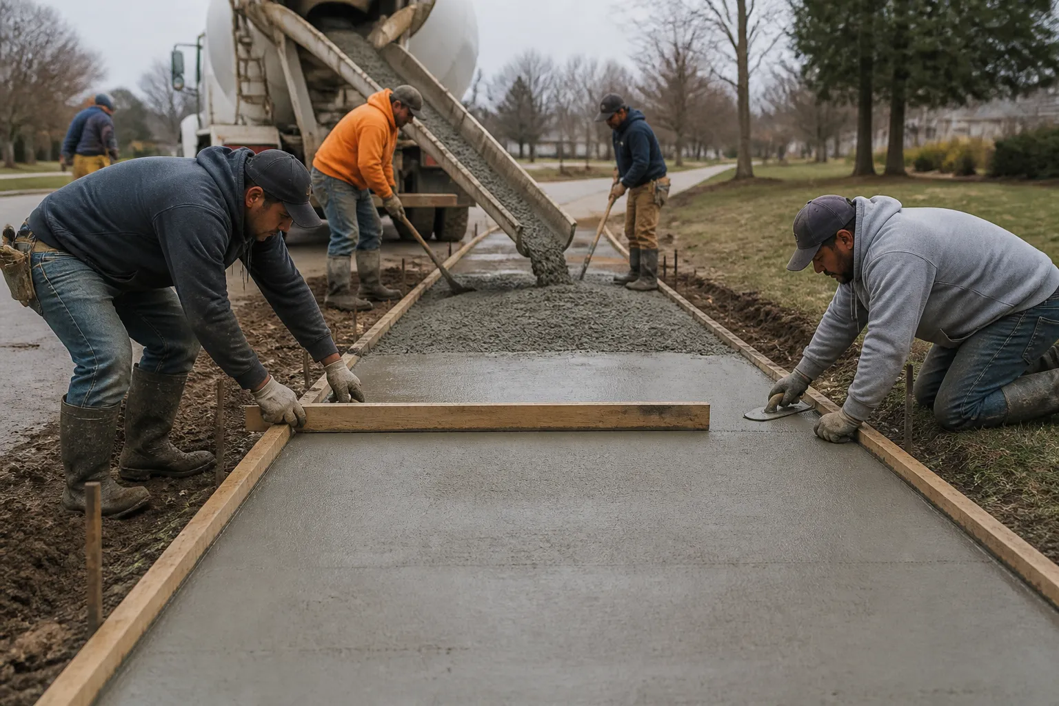 Concrete Sidewalks