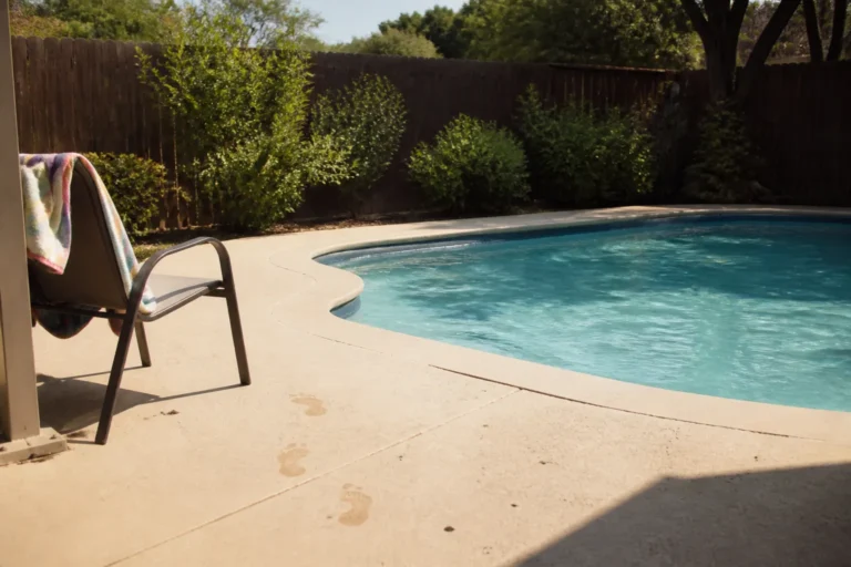Concrete Pool Decks That Stay Cool Enough to Walk On